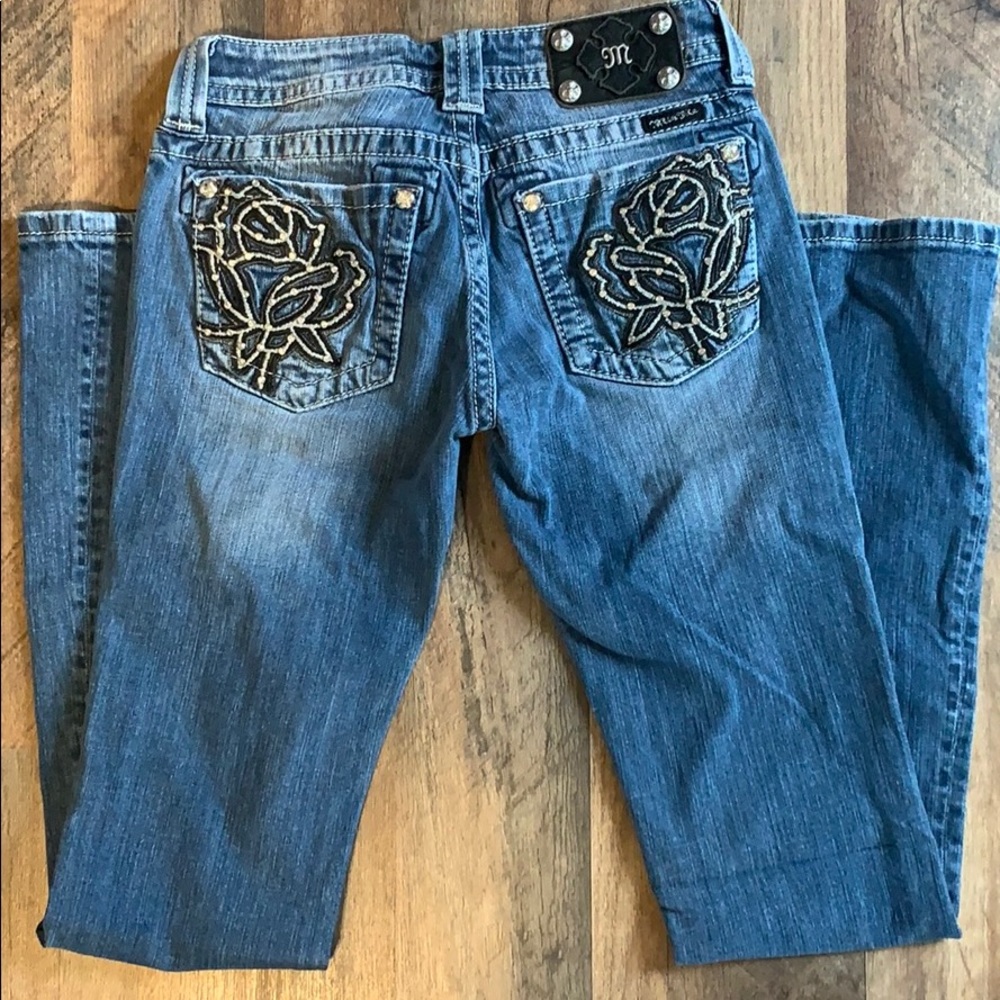 Miss Me Bootcut Jeans, 27 x 34